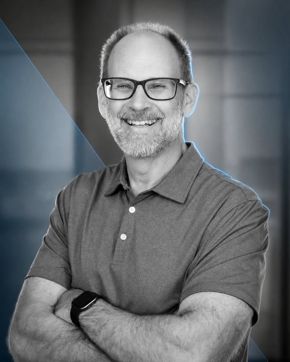 Keith Riggs, founder of VeroWeb Co., in a portrait photograph